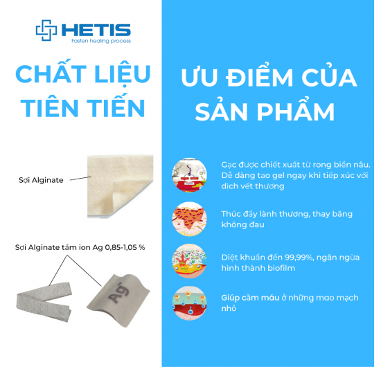 HETIS CALCIUM ALGINATE